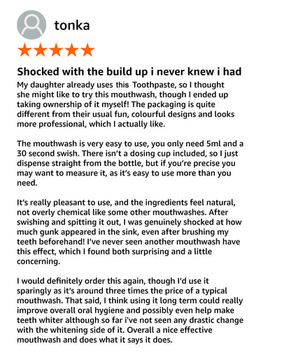 Stain Whitening Mouthwash