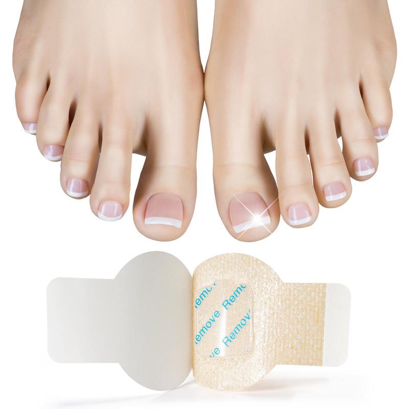 Overnight Nail Renewal Patches – For Yellow, Rough & Damaged-Looking Toenails, 21 Patches