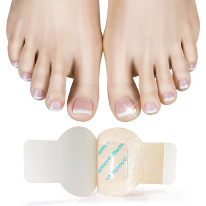 Overnight Nail Renewal Patches – For Yellow, Rough & Damaged-Looking Toenails, 21 Patches