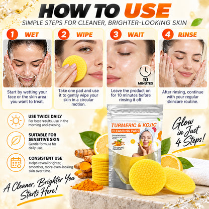 Radiance Renewal Cleansing Pads – For Brighter, Smoother & More Even-Looking Skin, 20 Pads