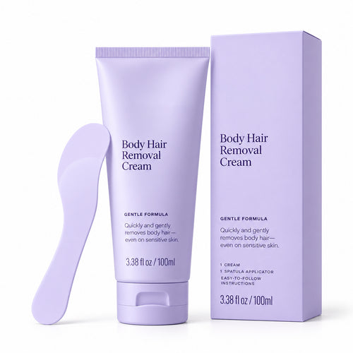 Silky Smooth Body Hair Removal Cream – 5-Minute Gentle Hair Removal for Smooth, Stubble-Free Feeling Skin, 100ml